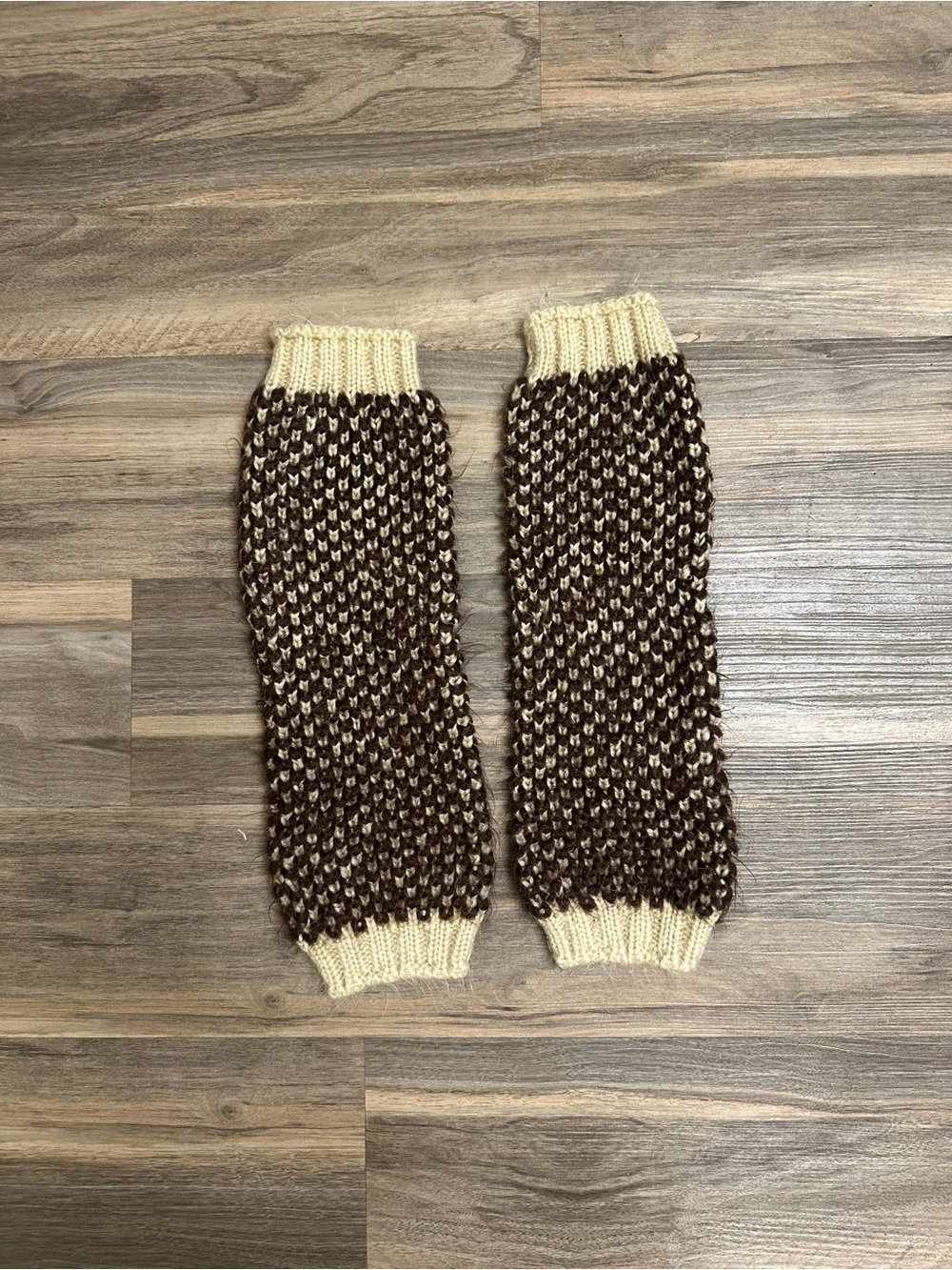 Handmade Vintage Chunky Leg Warmers